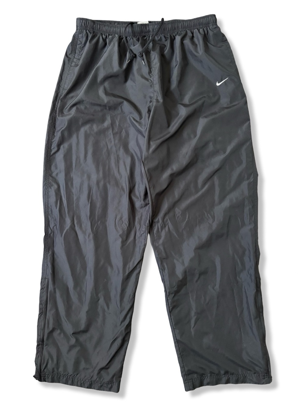 Vintage Y2K Nike Black Windbreaker Track Pants
